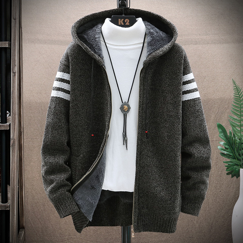 WW | Hoodie Knitted Fabric Fully Lined Zipper Comfortable Fit