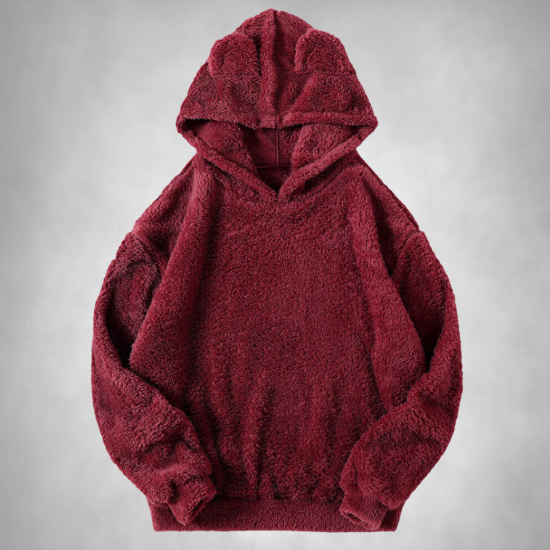 WW | Hoodie Bear Ear Warm Pullover Hoodie Women's Hoodie