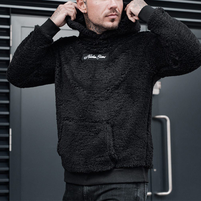 WW | Hooded Sweatshirt Comfortable Teddy Hoodie for Men