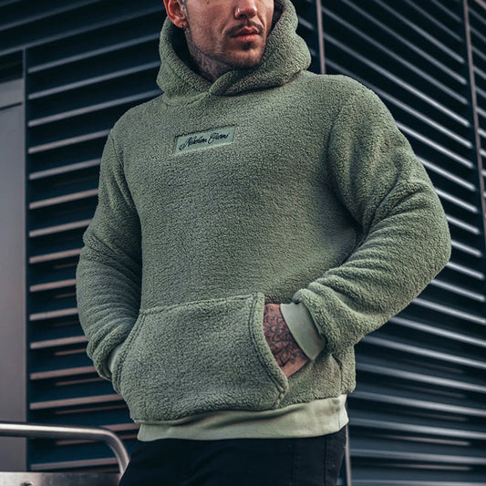 WW | Kapuzenpullover Bequeme Teddy Hoody für Herren