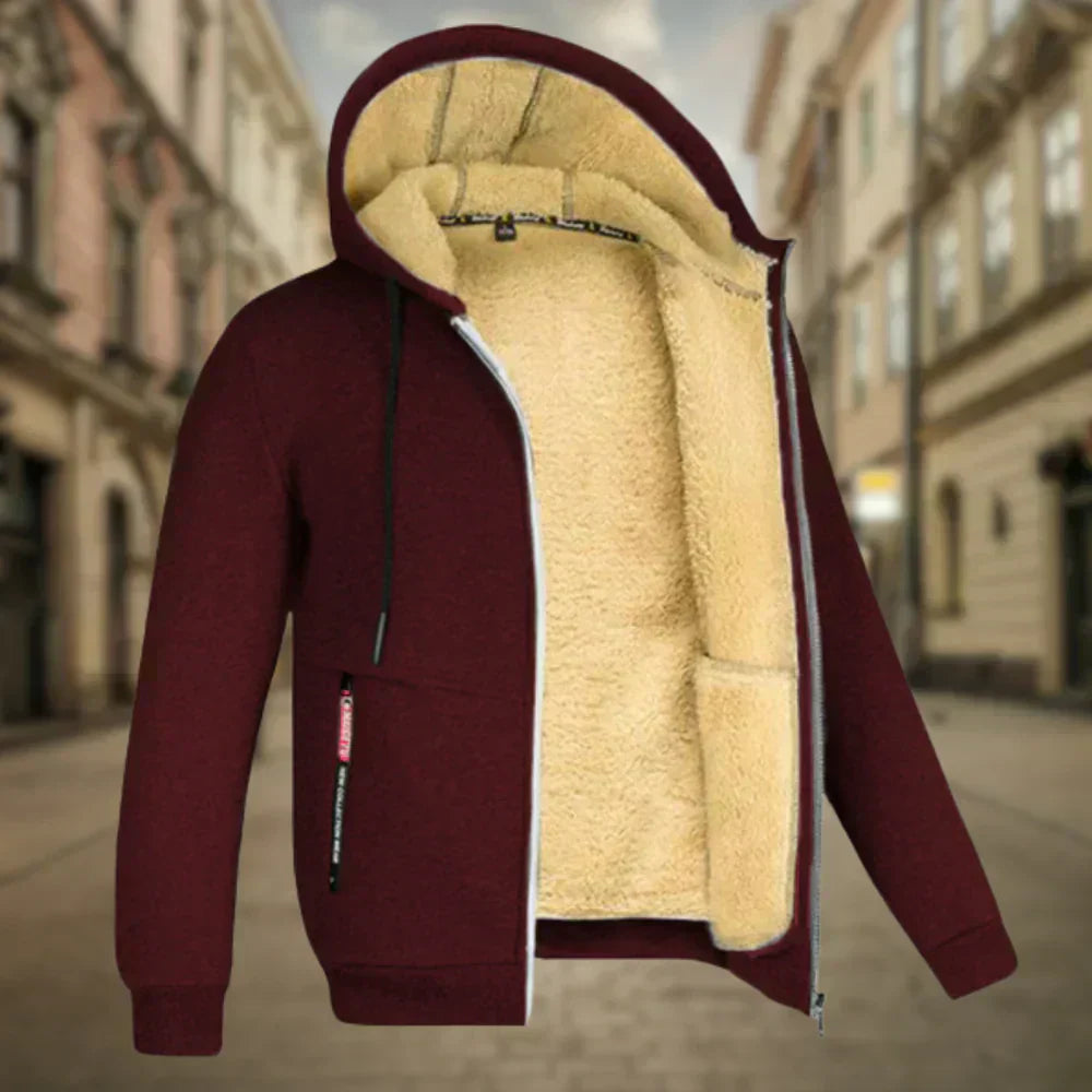 WW | Hoodie Jacket Winter Warm Zip-Up Hoodie