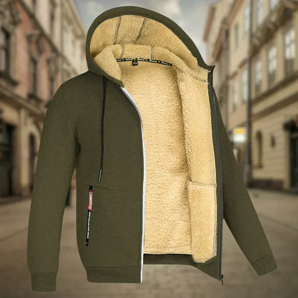 WW | Hoodie Jacket Winter Warm Zip-Up Hoodie