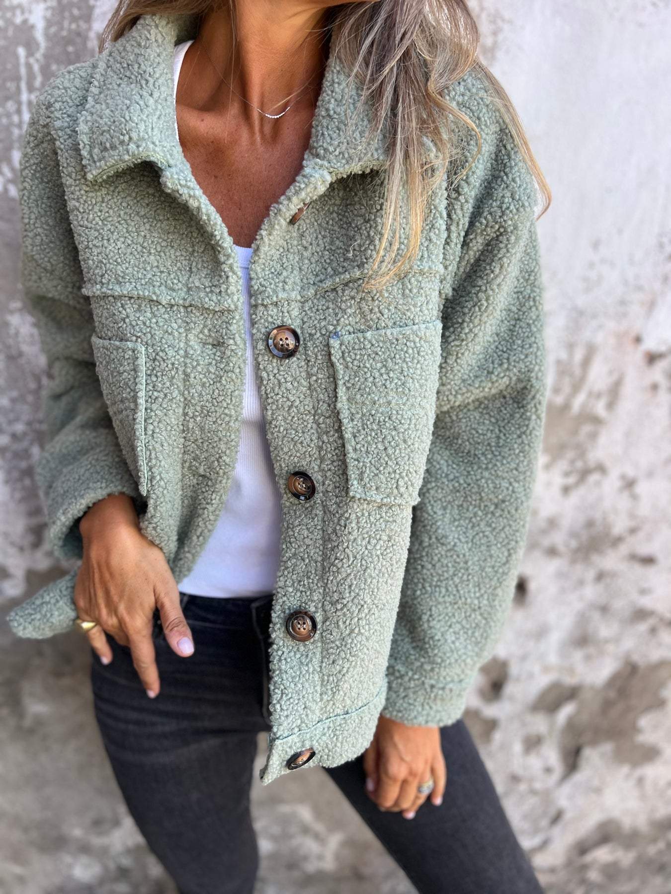 WW | Teddyjacke Kurz Übergröße Teddyjacke Damenjacke