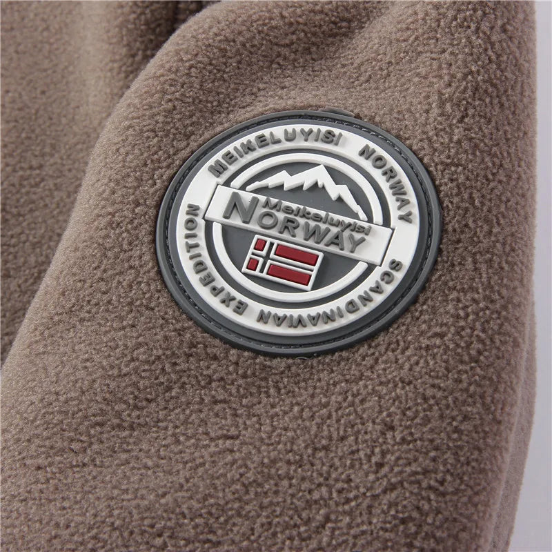 WW | Long Sleeve Fleece with Zipper Fleece Vest Jacket