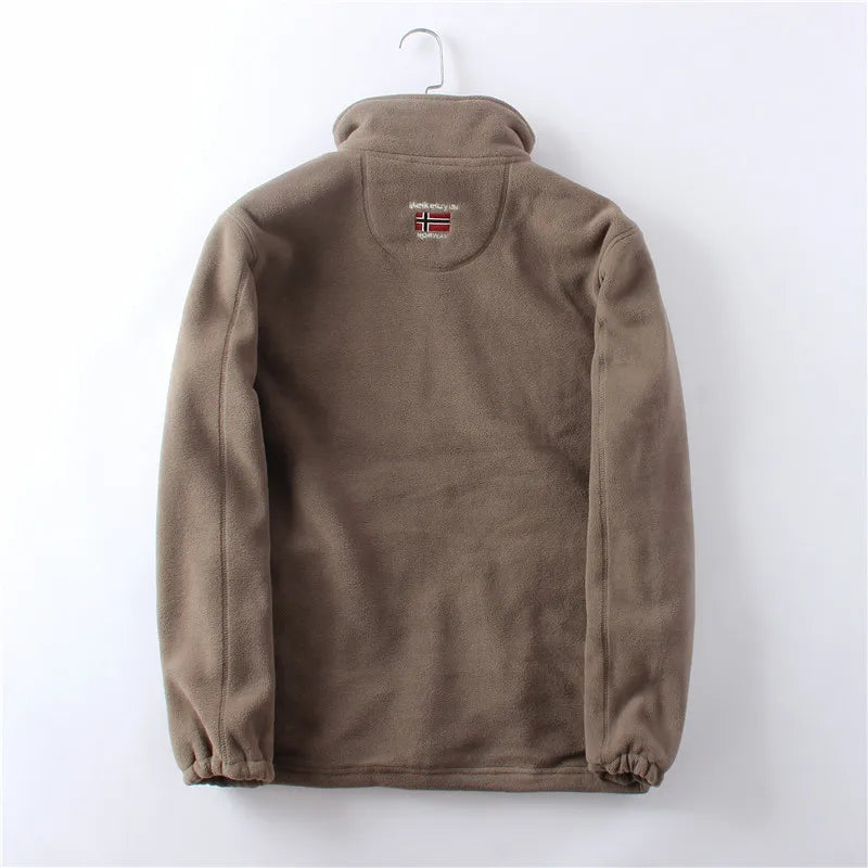 WW | Long Sleeve Fleece with Zipper Fleece Vest Jacket