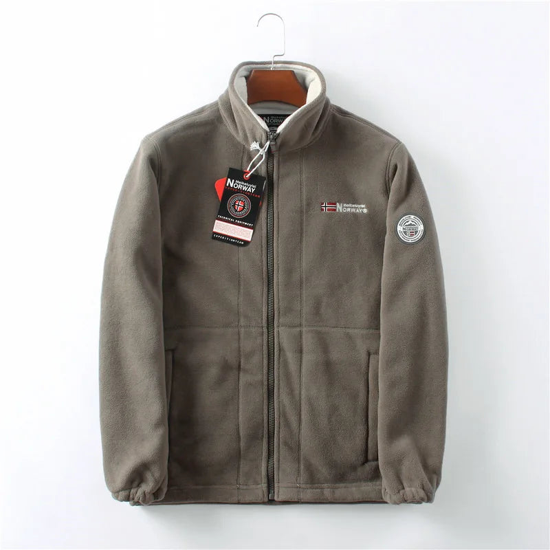 WW | Long Sleeve Fleece with Zipper Fleece Vest Jacket