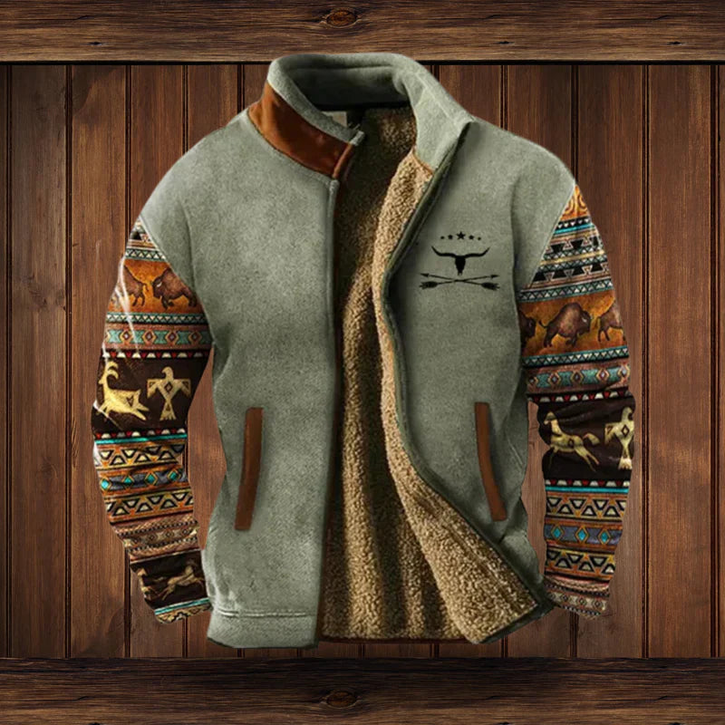 WW | Warm with Zipper for Men, Ideal for Outdoors in Winter