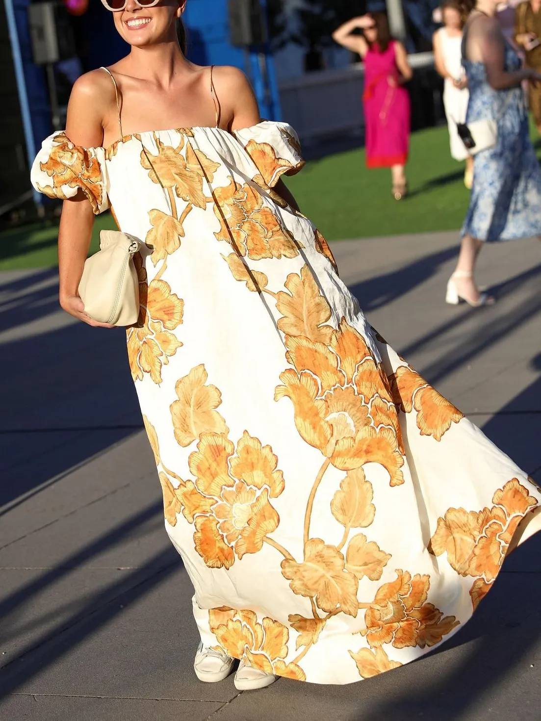 Strappy Floral Dress
