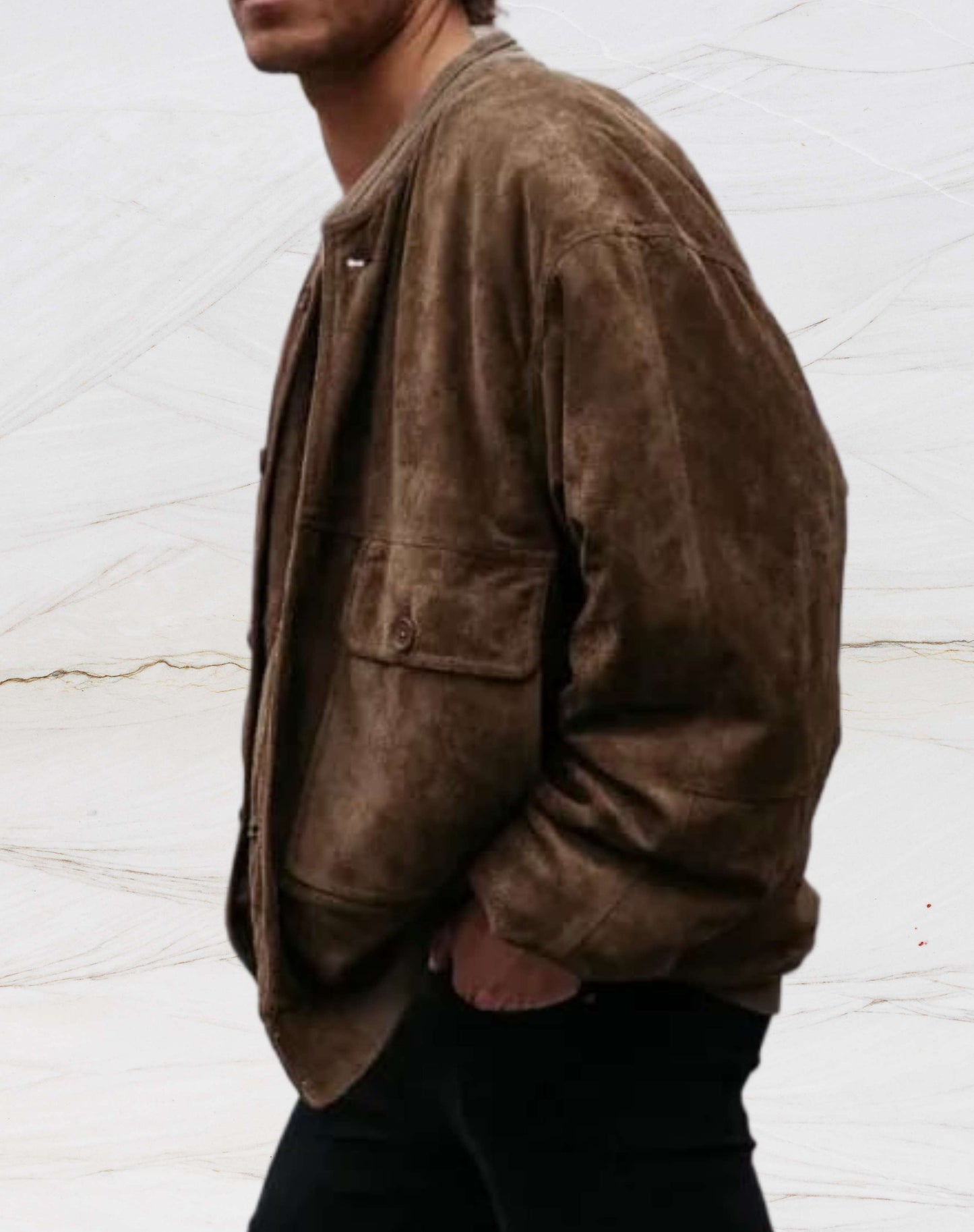 WW | Smooth Fleece Jacket with Round Neck