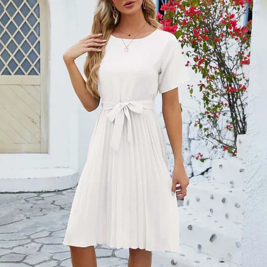 WW | Mintgrüne Plissee-Kleid