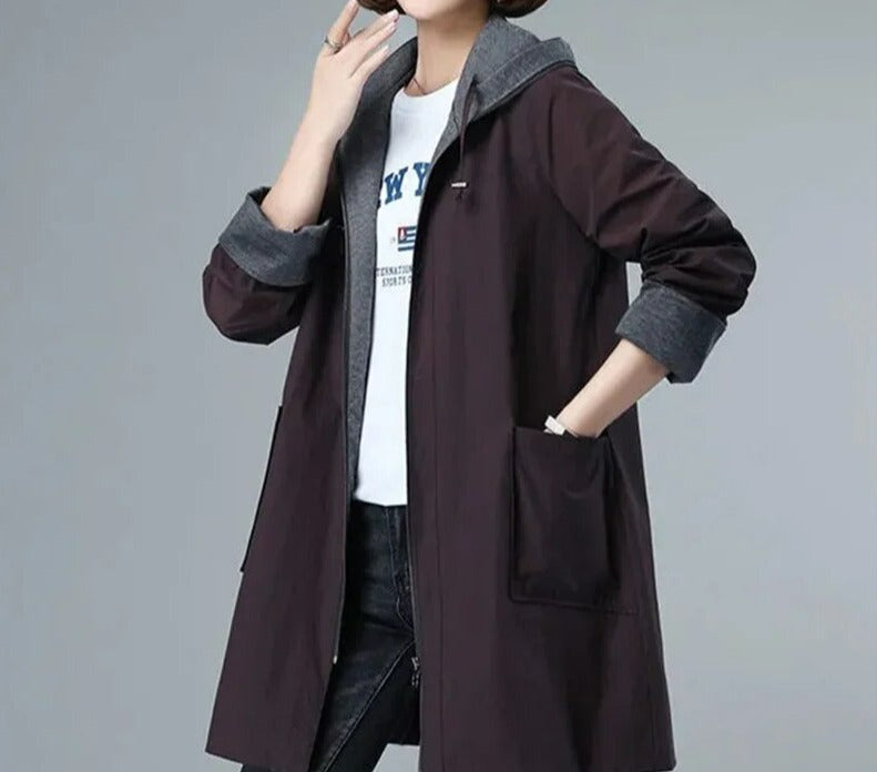 WW | Casual Coat with Hood
