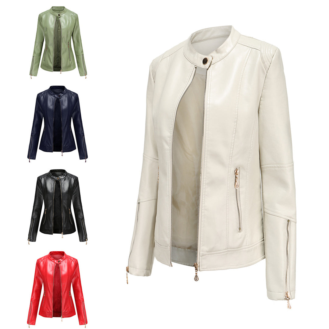 WW | Stylish Women's Leather Jacket