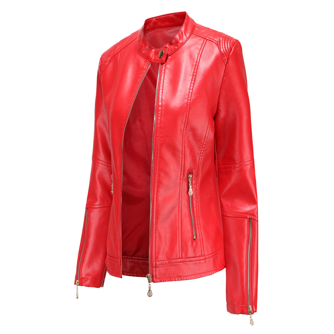 WW | Stylish Women's Leather Jacket