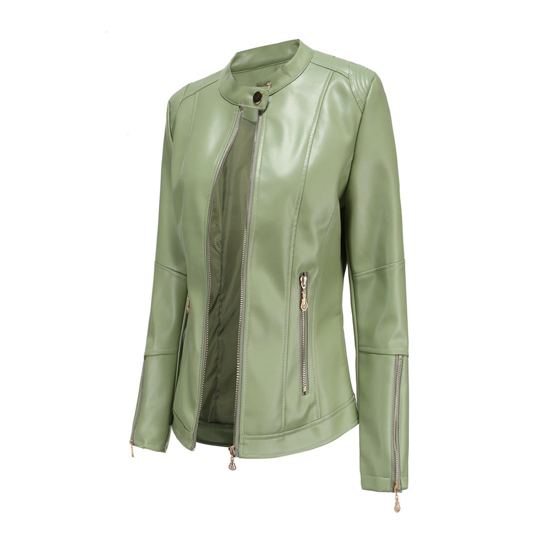WW | Stylish Women's Leather Jacket