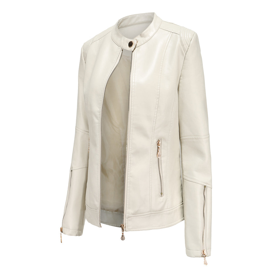 WW | Stylish Women's Leather Jacket