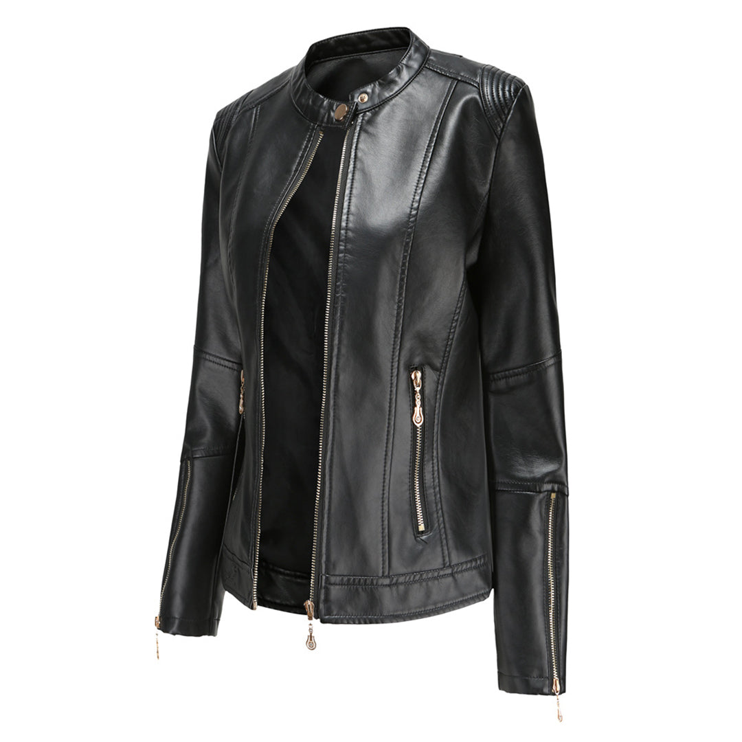 WW | Stylish Women's Leather Jacket