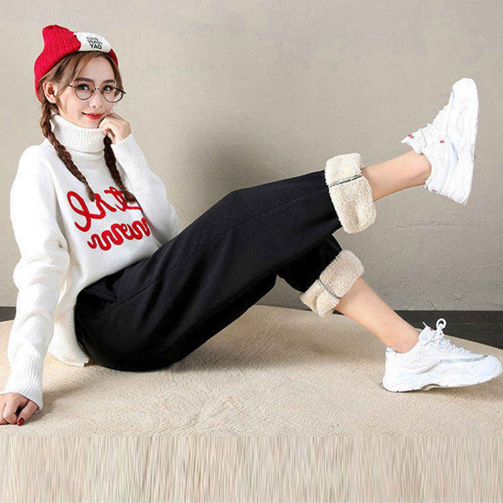 WW | Frauen Winter warme Leggings