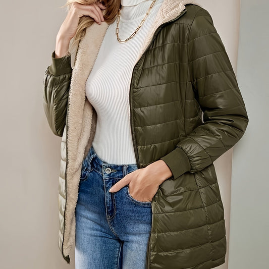 WW | Stilvolle fleecegefütterte Steppjacke