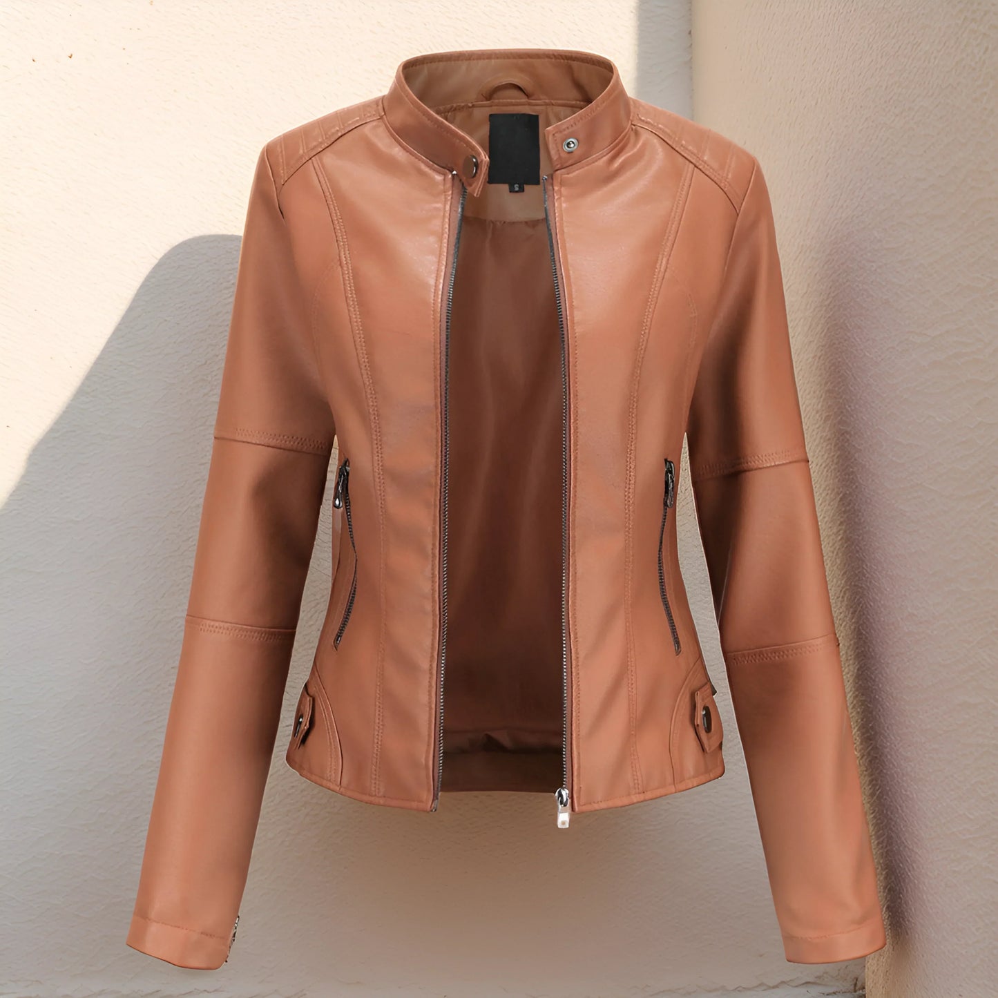 WW | Elegant Leather Jacket for Women
