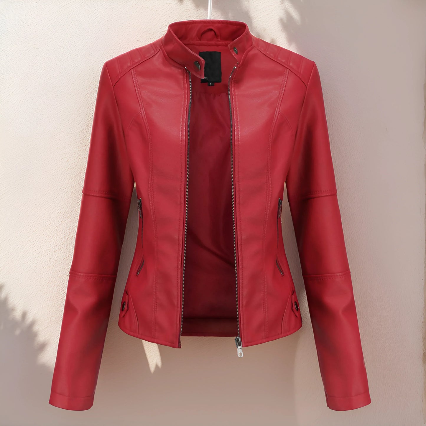WW | Elegant Leather Jacket for Women