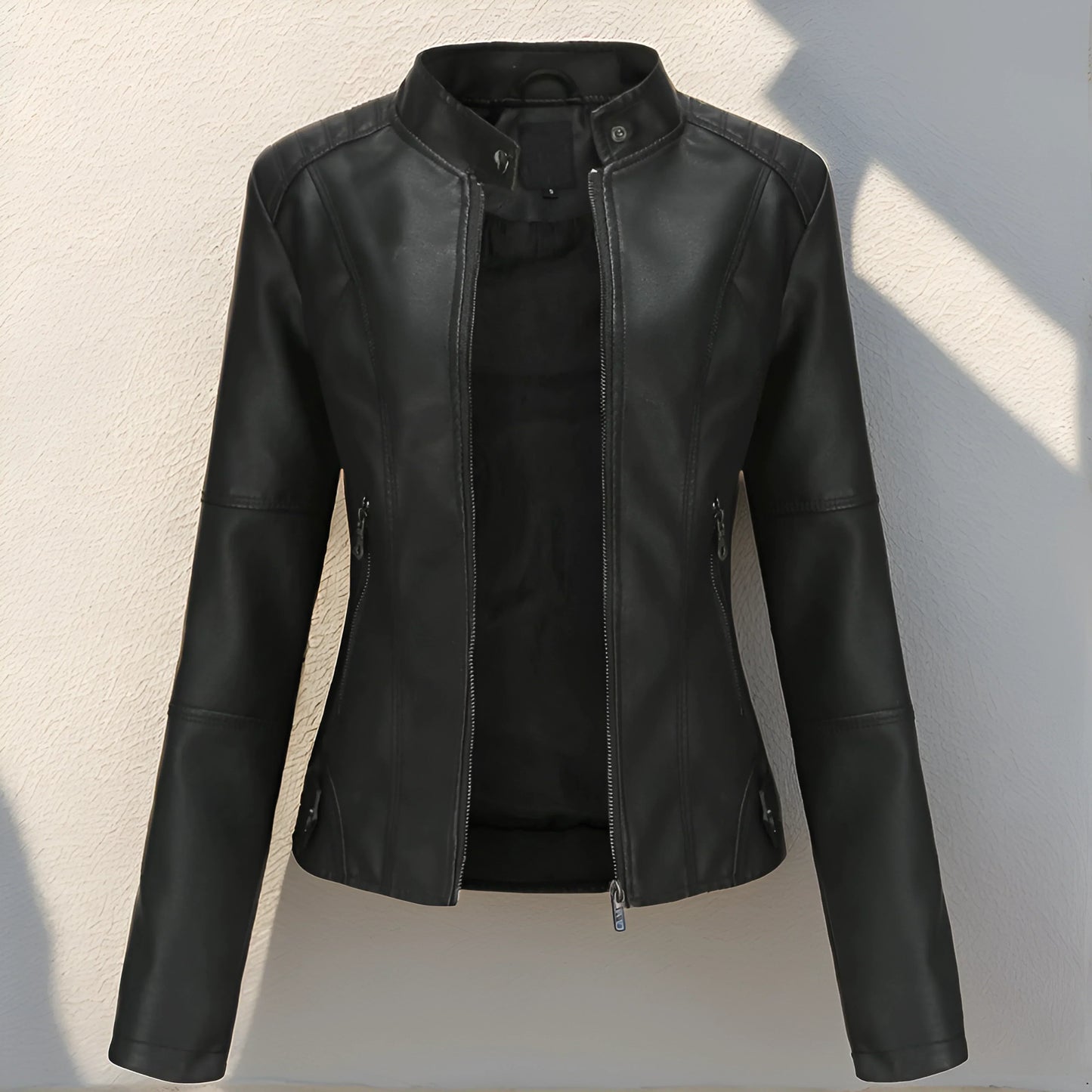 WW | Elegant Leather Jacket for Women