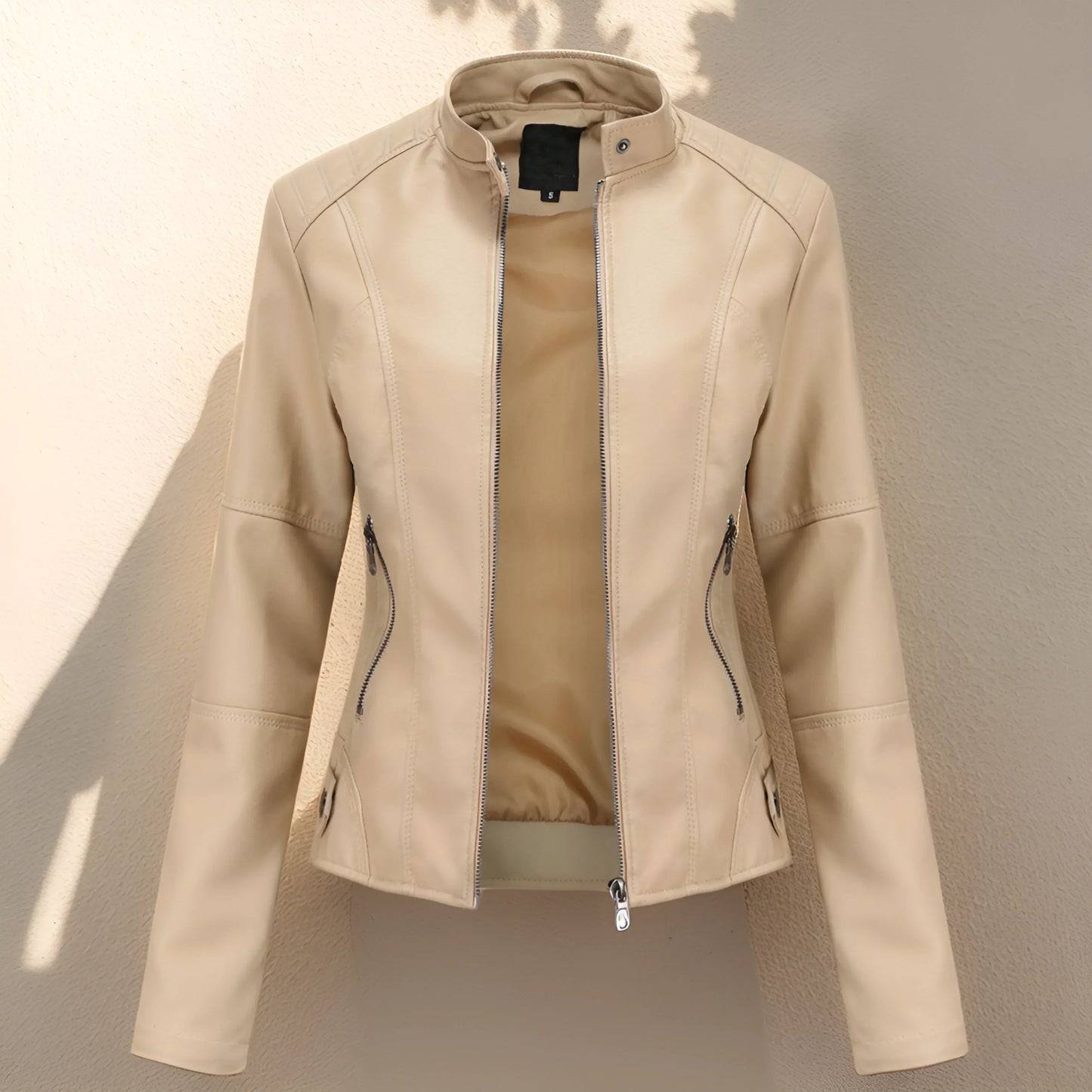 WW | Elegant Leather Jacket for Women
