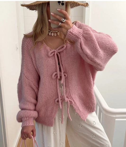 WW | Jacket Oversize Coarse Jacket Women's Clothing