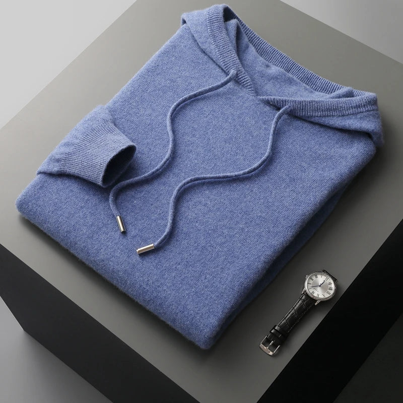 WW | Hoodie Wool Loose Model Hoodie Pullover