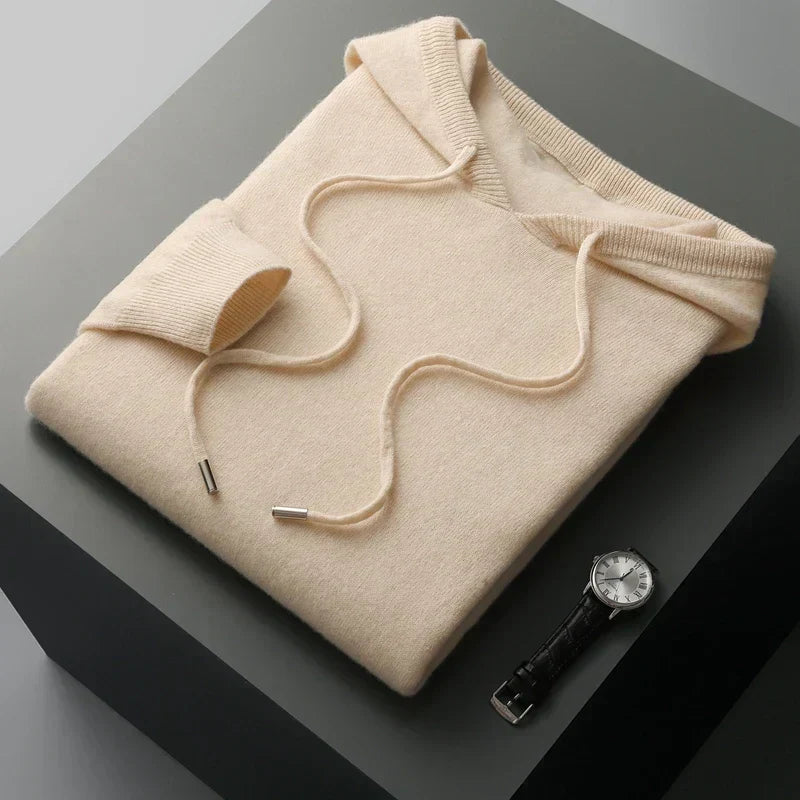 WW | Hoodie Wool Loose Model Hoodie Pullover