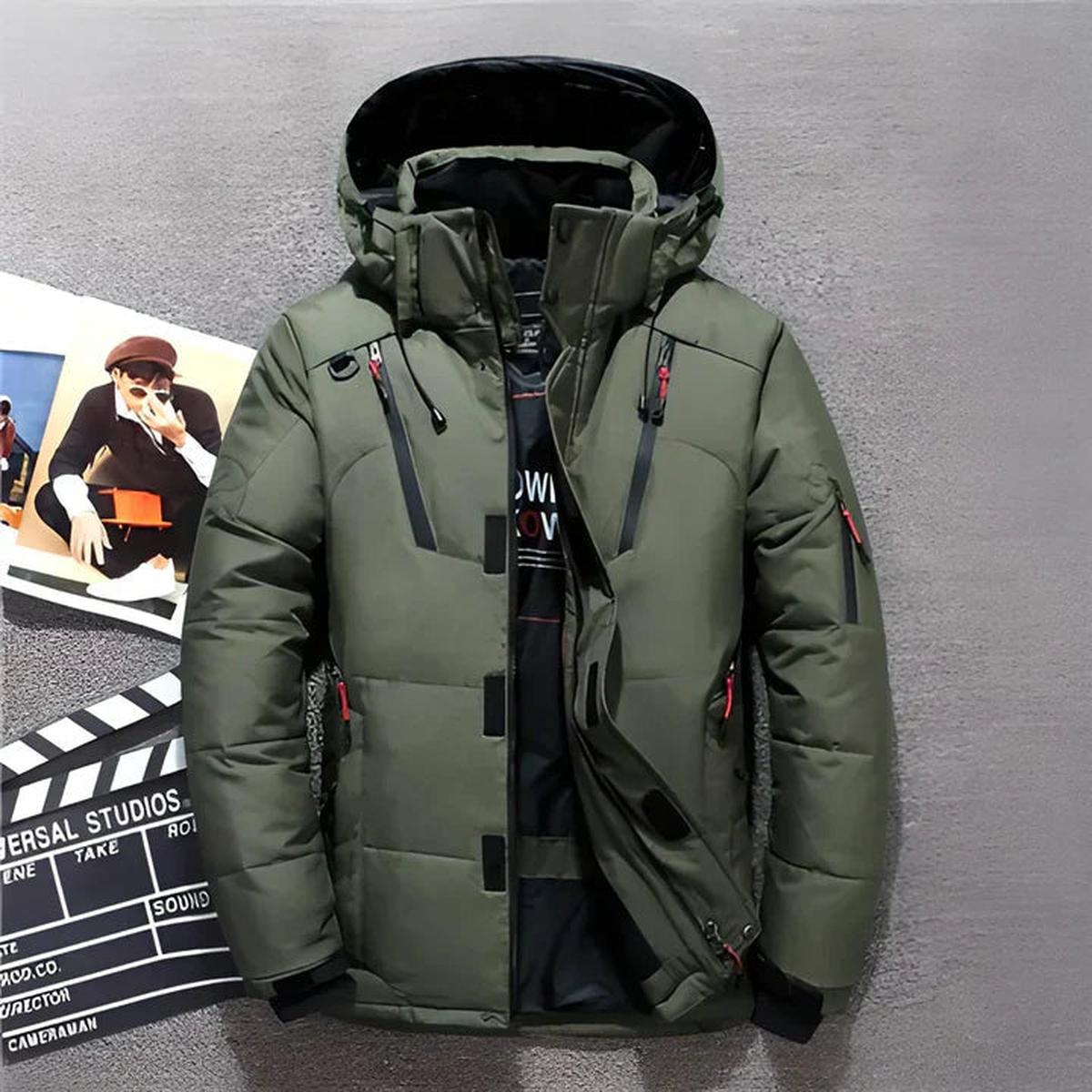 WW | Winterjacke mit Kapuze - Wasserabweisende Jacke