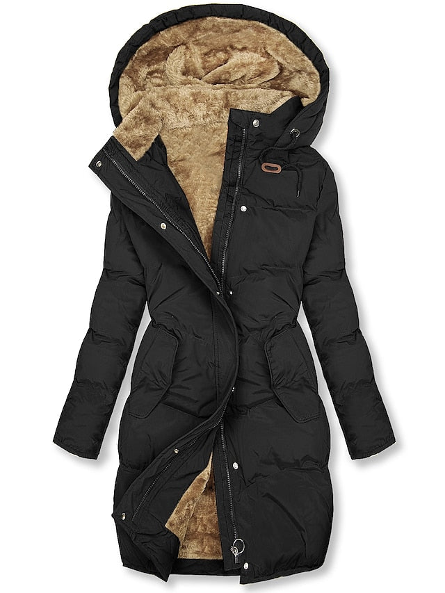 WW | Damenjacke - Langer Wintermantel für Damen