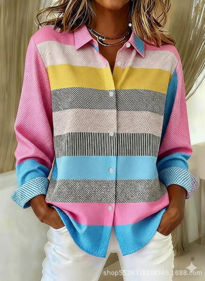 WW | Sweatshirt mit Karo Patchwork