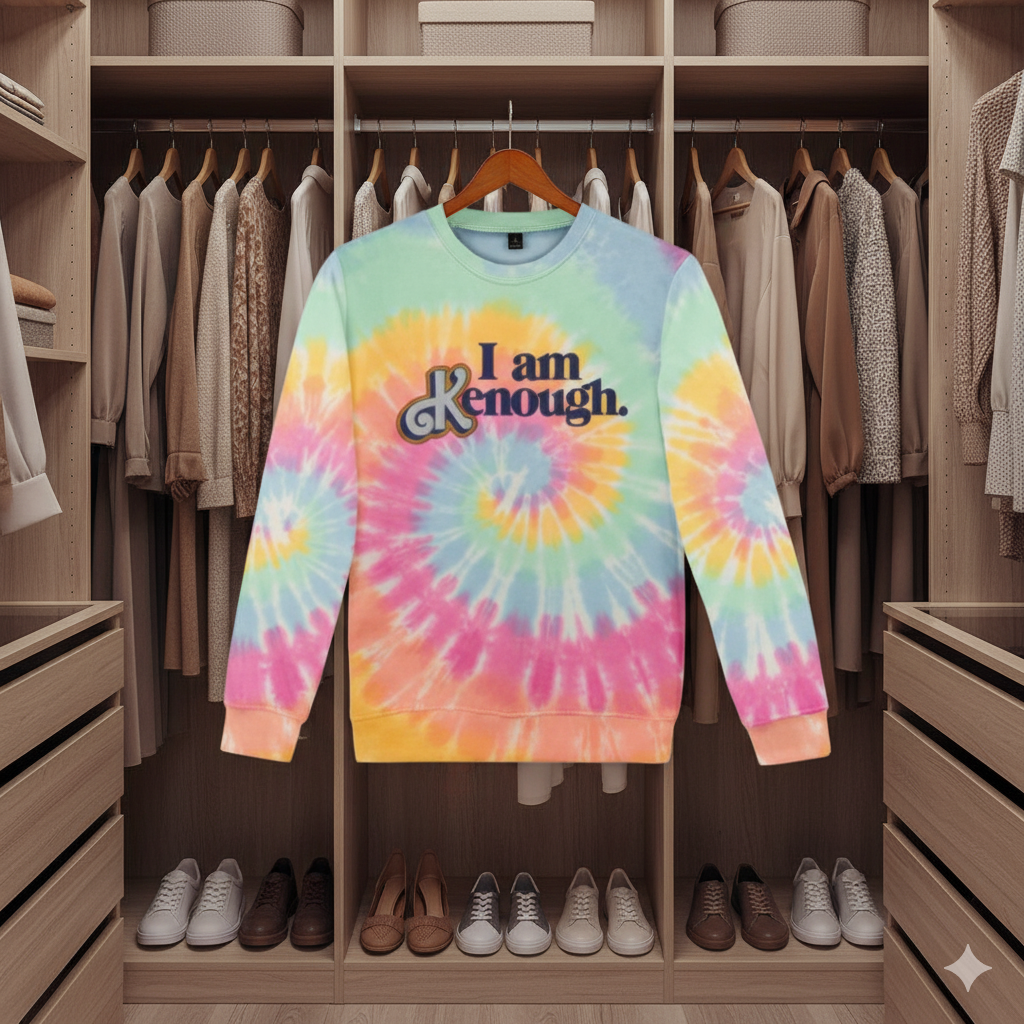 Damen-Tie-Dye-Jacke mit modernem Farbverlauf WW