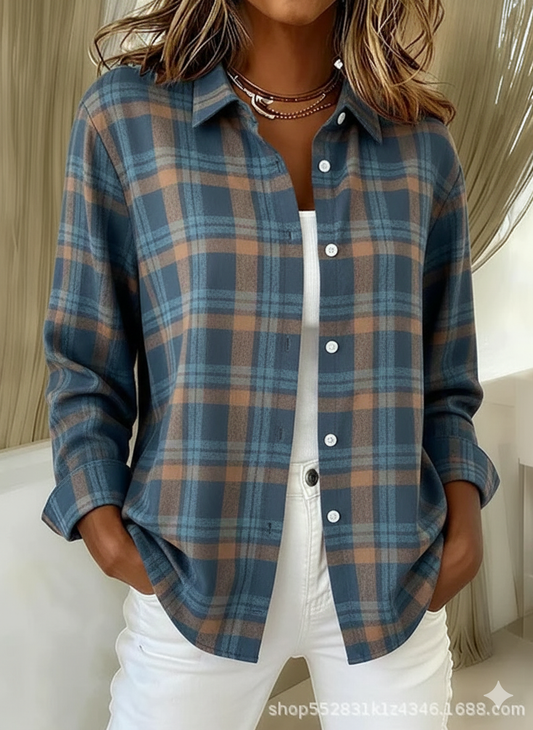 WW | Sweatshirt mit Karo Patchwork