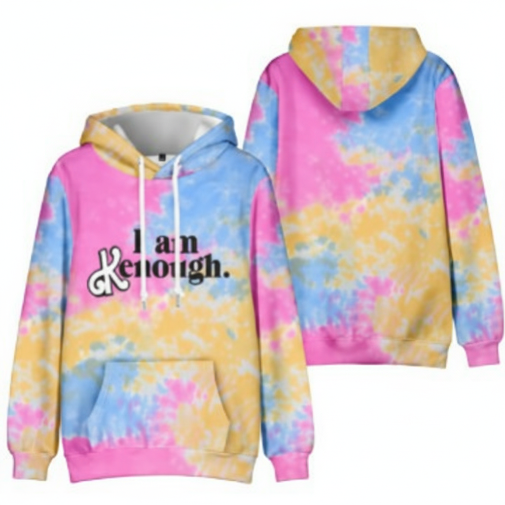 Damen-Tie-Dye-Jacke mit modernem Farbverlauf WW