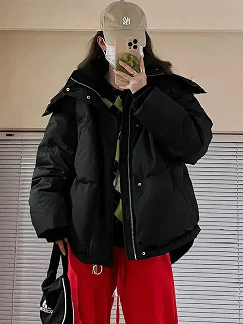 WW | Warm Lined Hooded Winter Parka Jacket