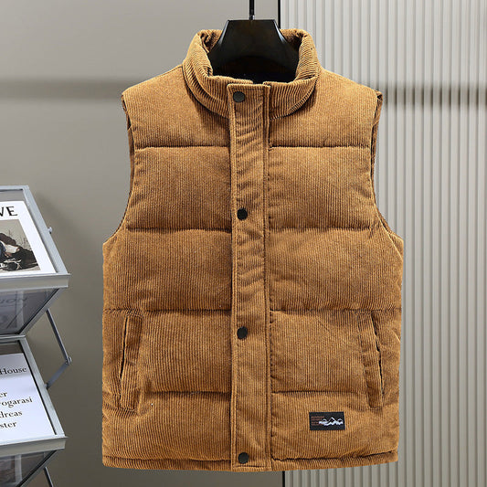 WW | Weste Herren Winter - Klassische Herren Weste Ärmellos