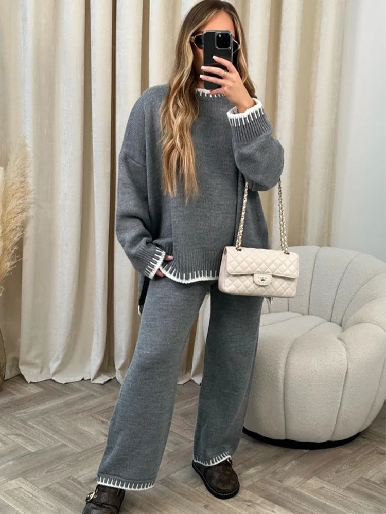 Knitted Loungewear Set