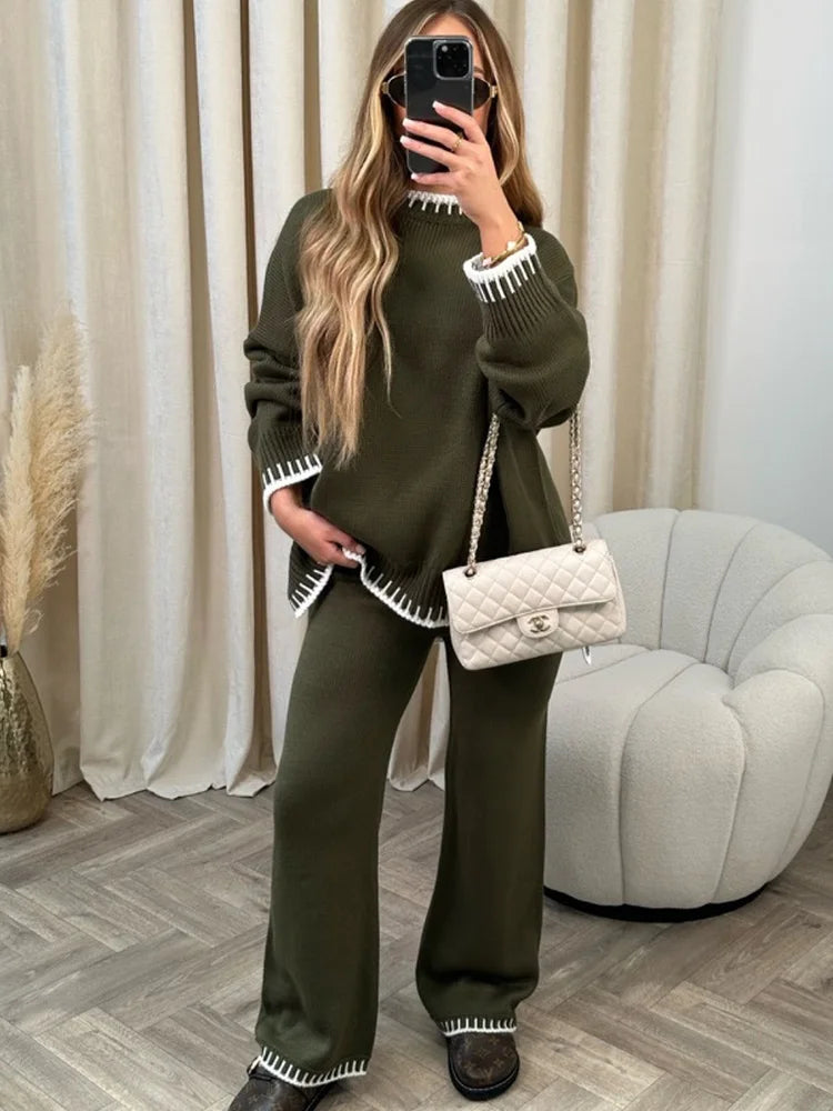 Knitted Loungewear Set