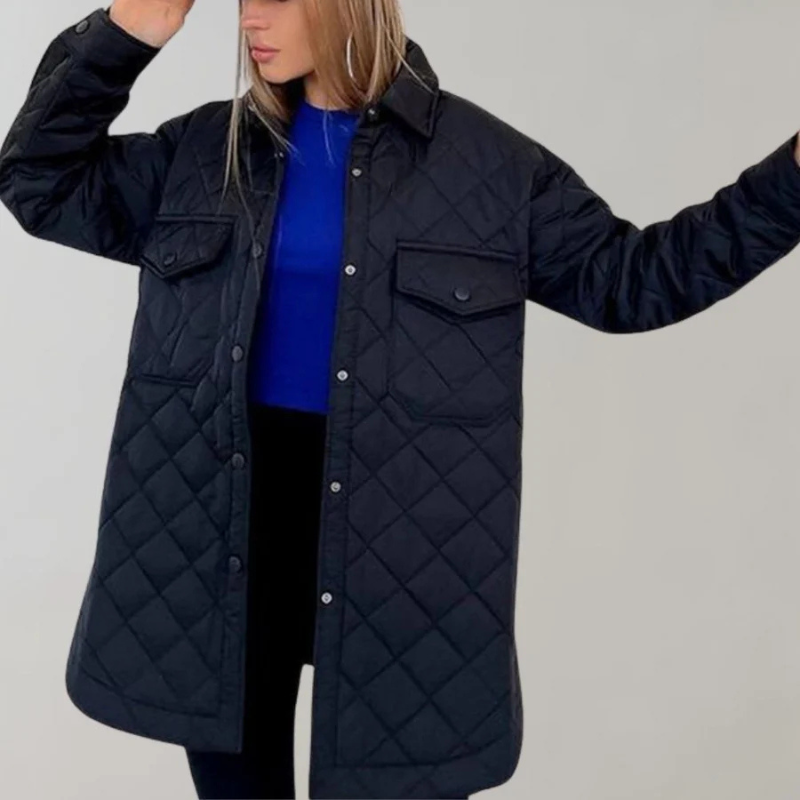 WW | Jacke Damen Button up Übergröße Herbst Winter Jacke