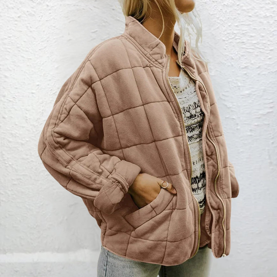WW | Jacke Gepolstert Herbst Übergröße Jacke Damenjacke