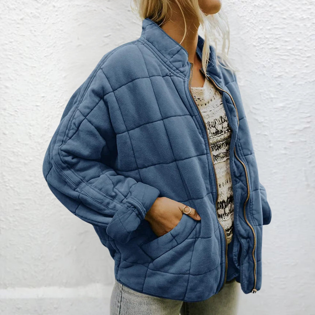 WW | Jacke Gepolstert Herbst Übergröße Jacke Damenjacke