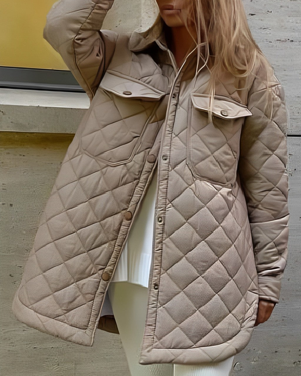 WW | Jacke Gürtel Leichtgewichtig Jacke Winterjacke für Damen