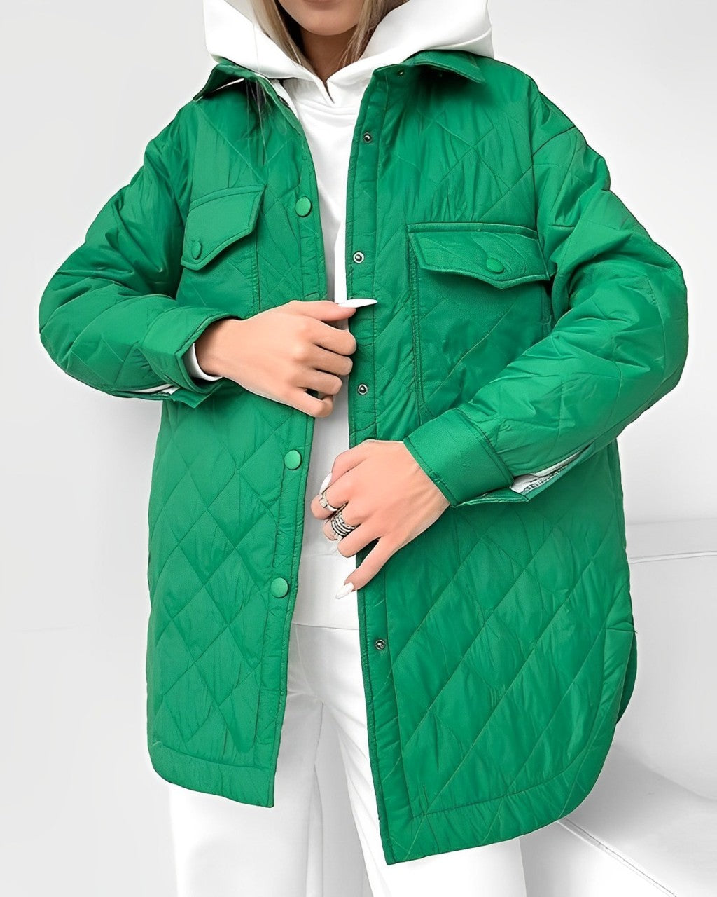 WW | Jacke Gürtel Leichtgewichtig Jacke Winterjacke für Damen