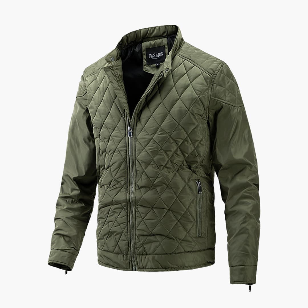 WW | Jacket Zip-Up Winter Plaid Jacket