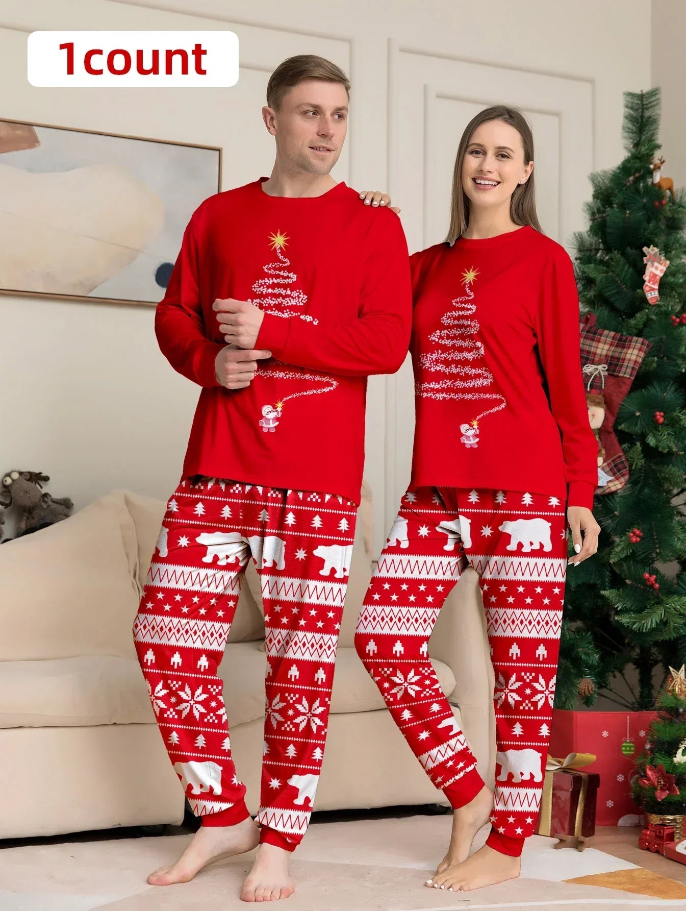 WW | Christmas Pajama Set - Soft, Warm & Cozy Matching Outfits for the Holidays