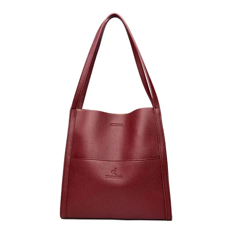 WW | Soft Leather Shoulder Bag