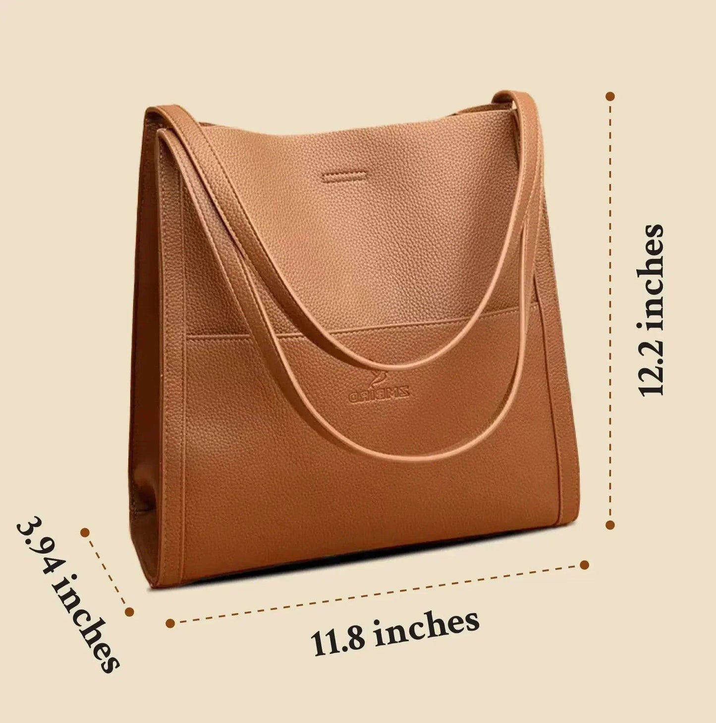 WW | Soft Leather Shoulder Bag
