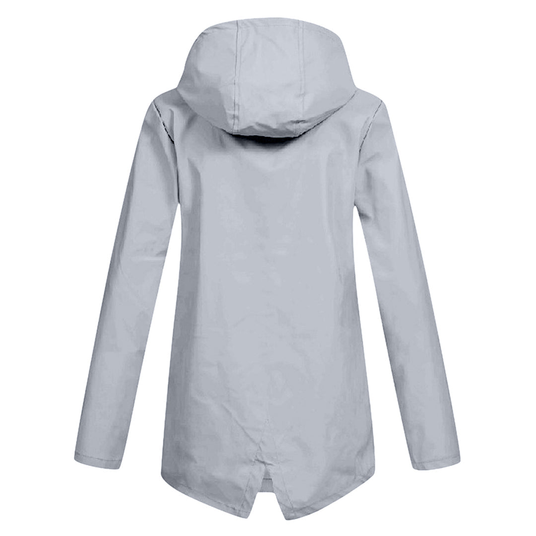 WW | Damen-Regenjacke - Verstellbare Kapuze