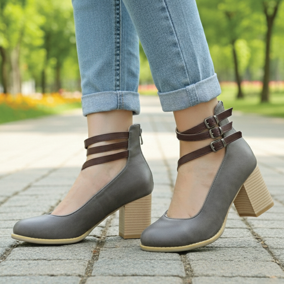WW | Block Heel Ankle Boots